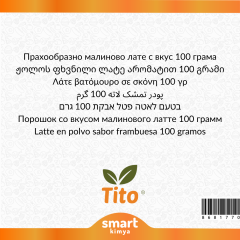 Toz Ahududulu Latte Aroması 100 g