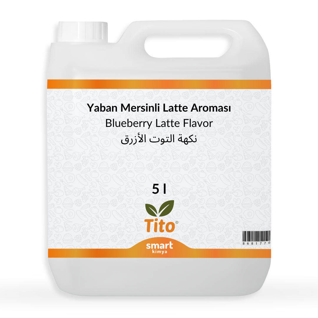 Yaban Mersinli Latte Aroması 5 litre