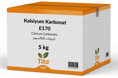 Kalsiyum Karbonat E170 Gıda Tipi 5 kg