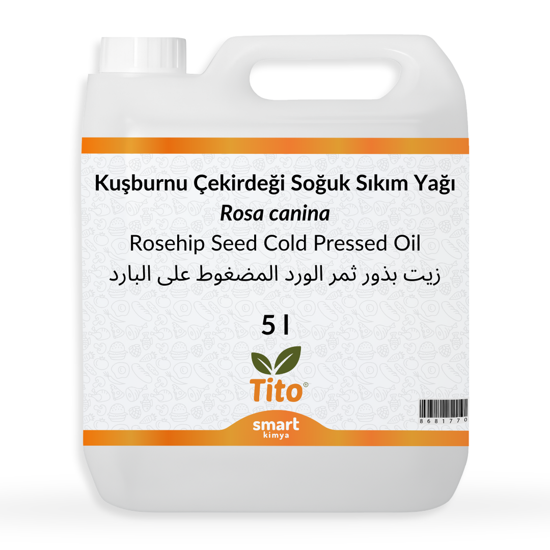Kuşburnu Çekirdeği Soğuk Sıkım Yağı Rosa canina 5 litre
