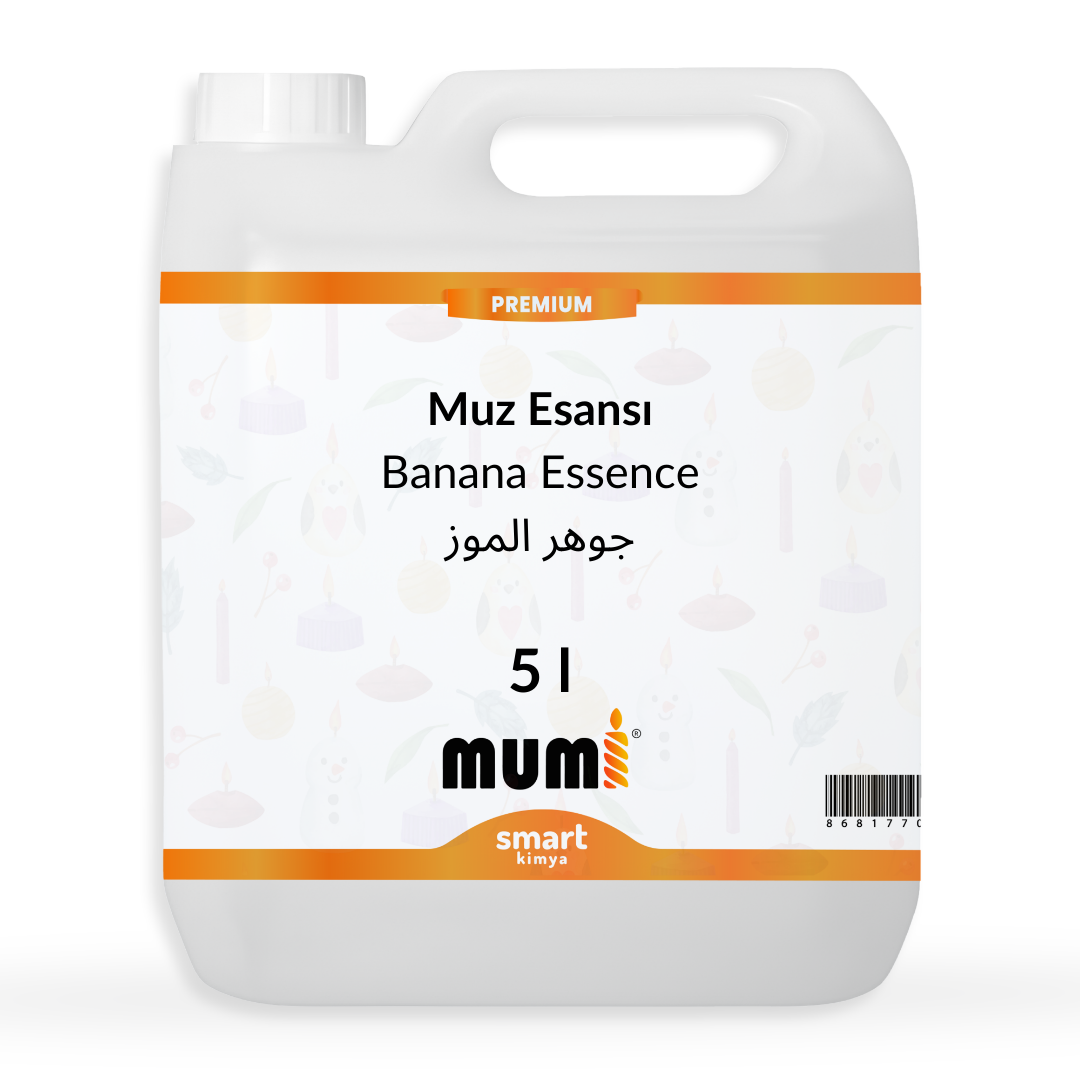 Premium Muz Mum Esansı 5 litre