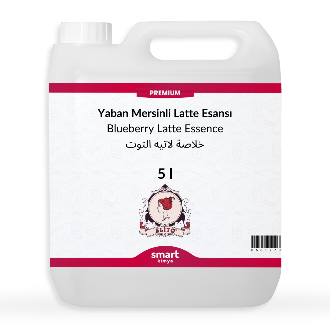 Premium Yaban Mersinli Latte Esansı 5 litre