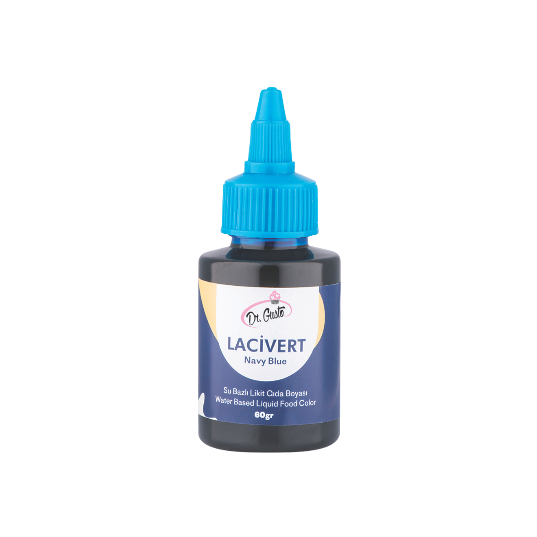 Sıvı Gıda Boyası Lacivert Suda Çözünür E132 60 g