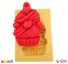 Silikon Delikli Muffin Sabun ve Kokulu Taş Kalıbı