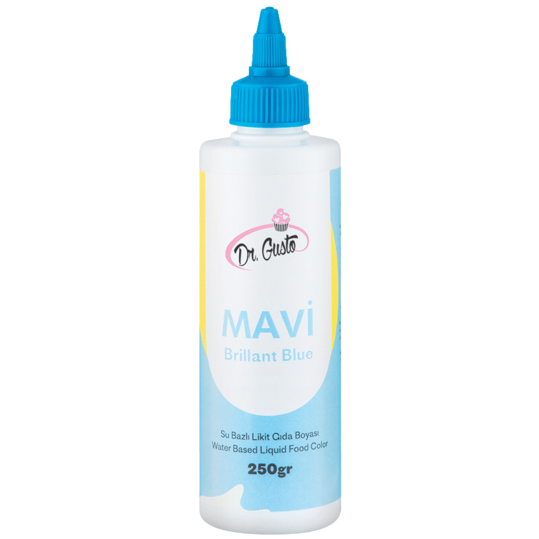 Sıvı Gıda Boyası Mavi Suda Çözünür E133 250 g