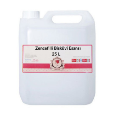 Zencefilli Bisküvi Esansı 25 litre