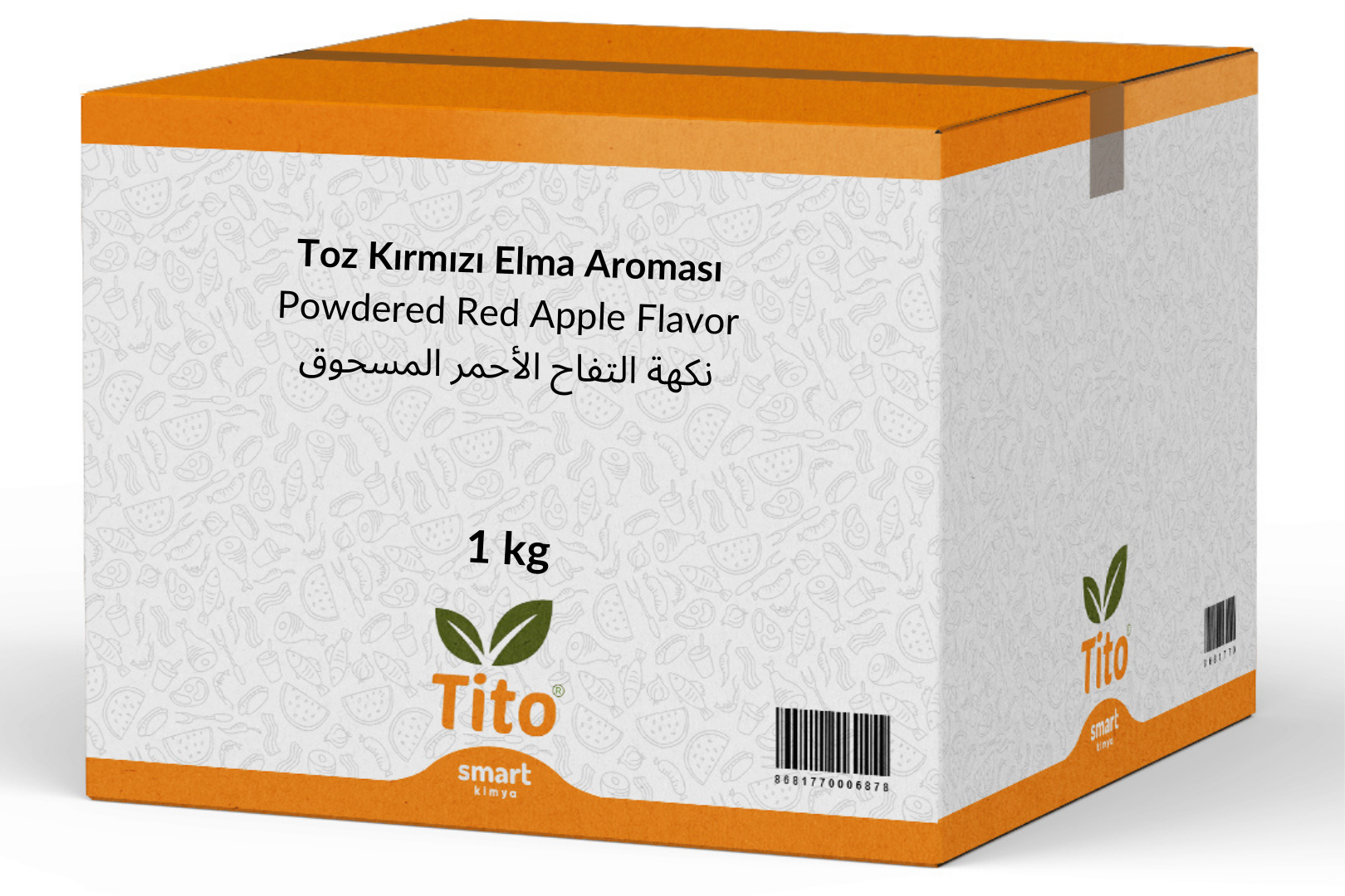 Toz Kırmızı Elma Aroması 1 kg