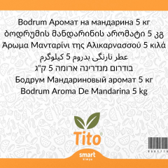 Toz Bodrum Mandalina Aroması 5 kg