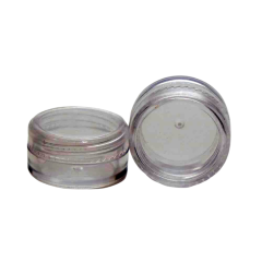 Şeffaf Sert Plastik Krem Kavanozu 5 ml 3000 Adet